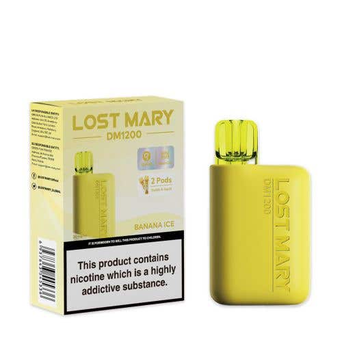 Lost Mary DM1200 Disposable Kit - 20mg - Banana Ice