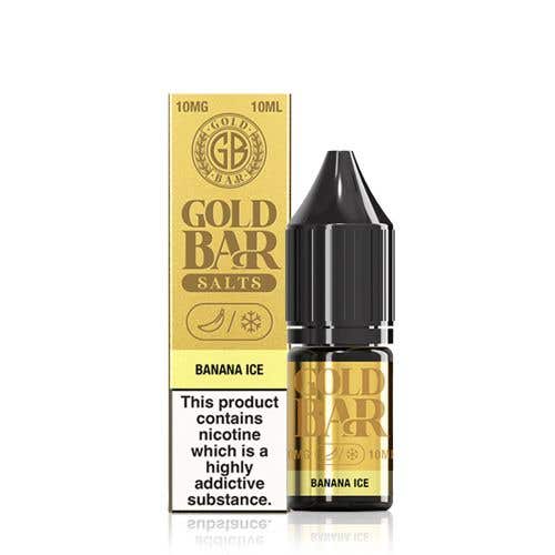 Gold Bar Salts Banana Ice Nic Salt E-Liquid