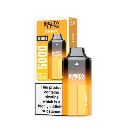 Instafill Instaflow 5000 Refillable Disposable Pod Kit - Banana Ice