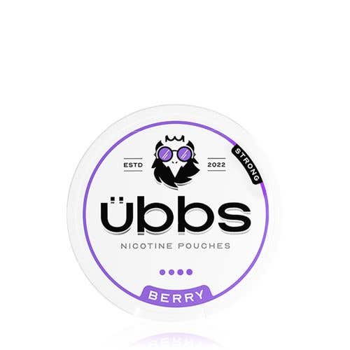 UBBS Nicotine Pouches - 11mg X Strong - Berry