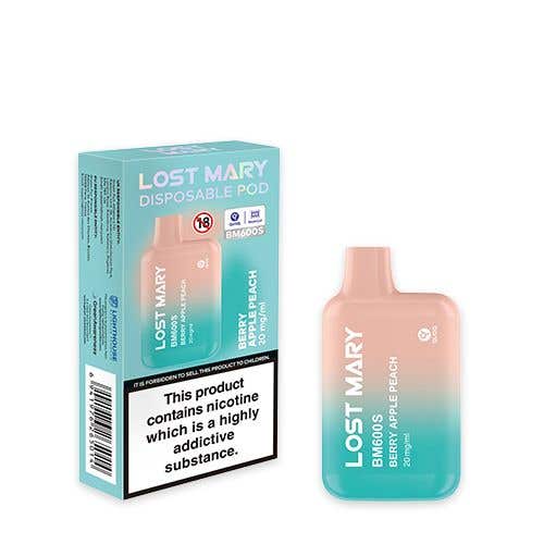 Lost Mary BM600S Disposable Kit - 20mg - Berry Apple Peach