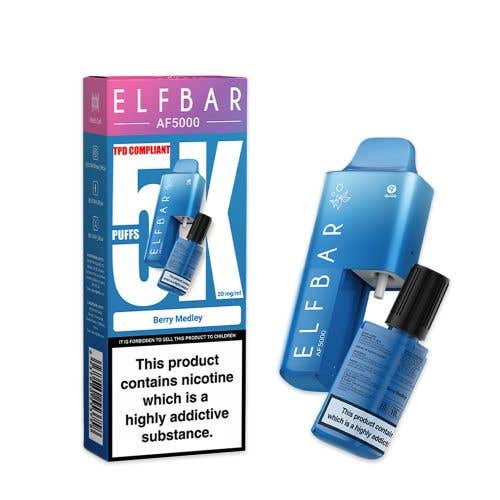 Elf Bar AF5000 Disposable Kit - 20mg - Berry Medley