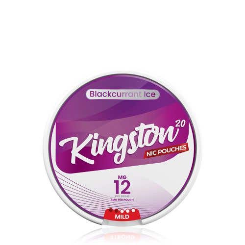 Kingston Nicotine Pouches - 8mg Mild - Blackcurrant Ice