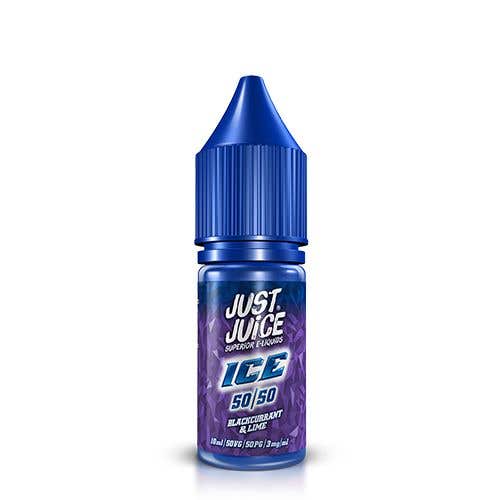 Just Juice ICE 50/50 Freebase E-Liquid - Blackcurrant & Lime
