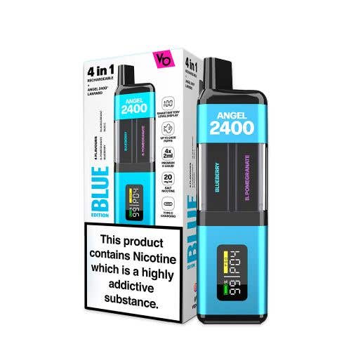 Angel 2400 Rechargeable Disposable Kit - Blue Edition