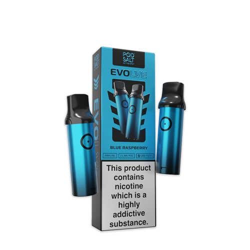 Pod Salt Evolve Prefilled E-Liquid Pods - Blue Raspberry