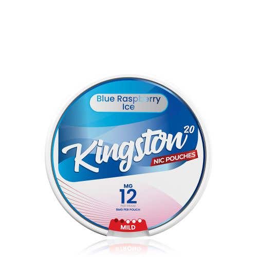 Kingston Nicotine Pouches - 8mg Mild - Blue Raspberry Ice