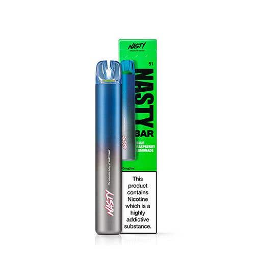 Nasty Bar Blue Raspberry Lemonade Disposable Vape Kit