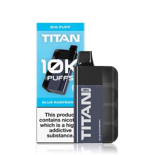 Titan 10K Rechargeable Disposable Kit - Blue Raspberry