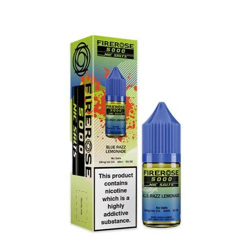 Elux Firerose 5000 Blue Razz Lemonade Nic Salt E-Liquid