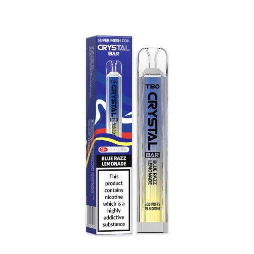 TBO Crystal Bar Disposable Vape Kit - Blue Razz Lemonade