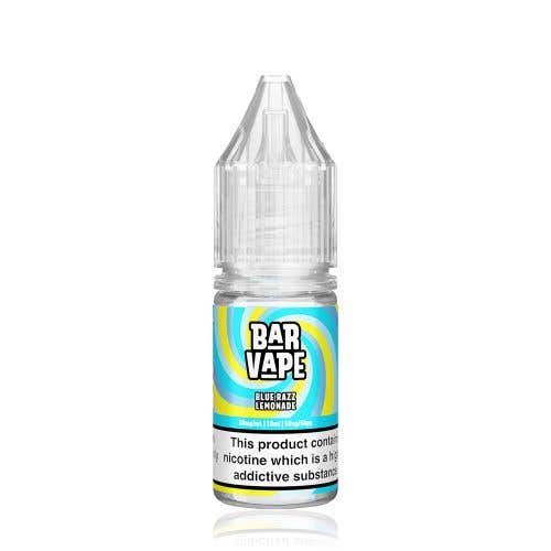 Bar Vape Blue Razz Lemonade Nic Salt E-Liquid - 10mg