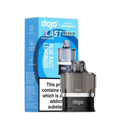 Vaporesso Dojo Blast 6000 Prefilled Vape Pods - Blue Razz Lemonade