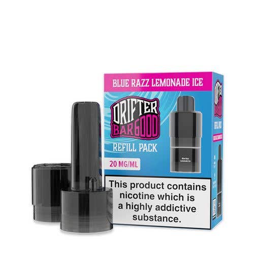 Drifter Bar 6000 Replacement Prefilled Pod - Blue Razz Lemonade