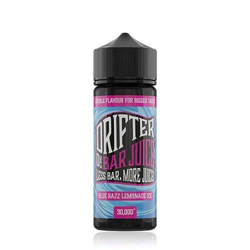 Drifter Bar Juice 100ml Short Fill E-Liquid - Blue Razz Lemonade Ice