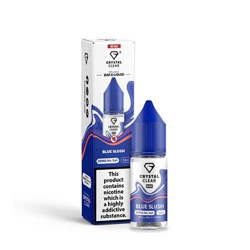 Crystal Clear Bar Salts Blue Slush Nic Salt E-Liquid