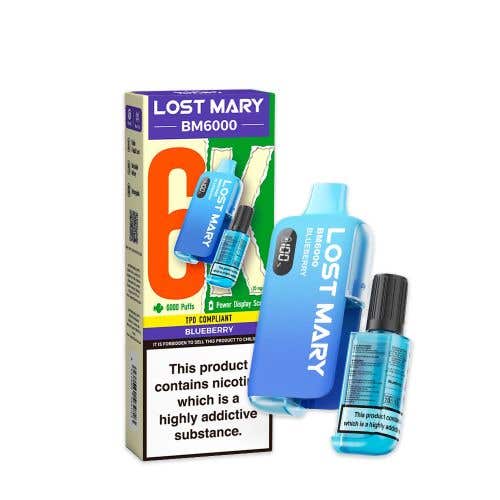 Lost Mary BM6000 Disposable Kit - 20mg - Blueberry