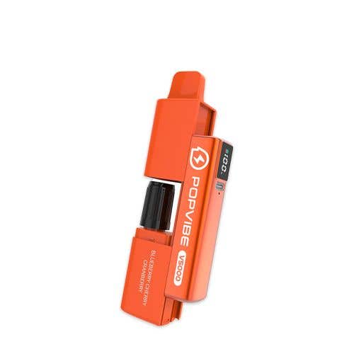 Geekvape Popvibe V5000 Refillable Pod Vape Kit - Blueberry Cherry Cranberry