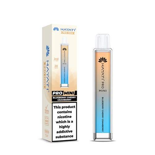 Hayati Pro Mini Disposable Vape Kit - Blueberry Cherry Cranberry