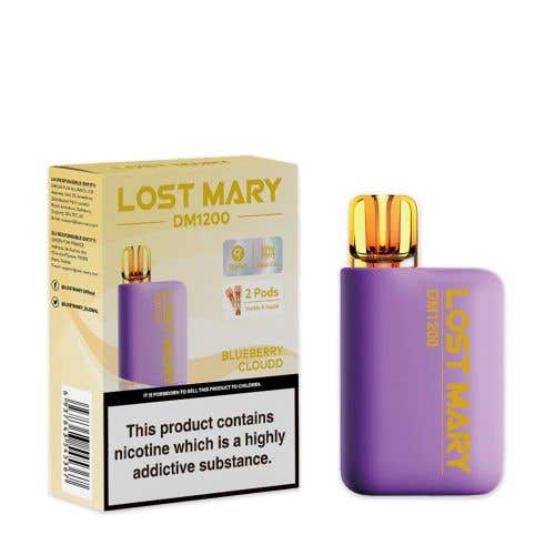 Lost Mary DM1200 Disposable Kit - 20mg - Blueberry Cloudd