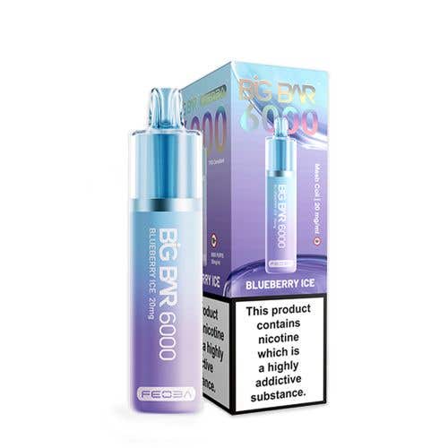 FEOBA Big Bar 6000 Disposable Vape Kit - Blueberry Ice