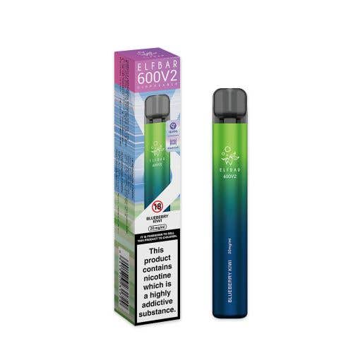 Elf Bar 600 V2 Disposable Kit 2% - Blueberry Kiwi