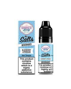 Dinner Lady Blueberry Lemonade Nic Salt Vape Juice 