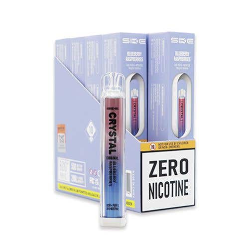 SKE Crystal Bar Disposable Kit 10 x Multipack 0% - Blueberry Raspberries