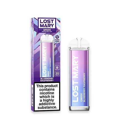 Lost Mary QM600 Disposable Vape Kit - Blueberry Raspberry