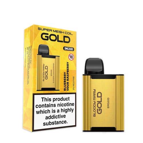 Bloody Mary Gold BMG600 Disposable Vape Kit - Blueberry Sour Raspberry