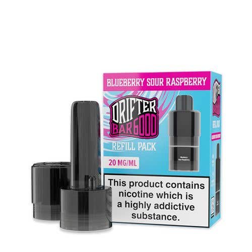 Drifter Bar 6000 Replacement Prefilled Pod - Blueberry Sour Raspberry