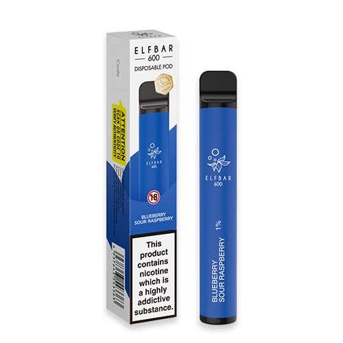 Elf Bar 600 Disposable Kit - Blueberry Sour Raspberry