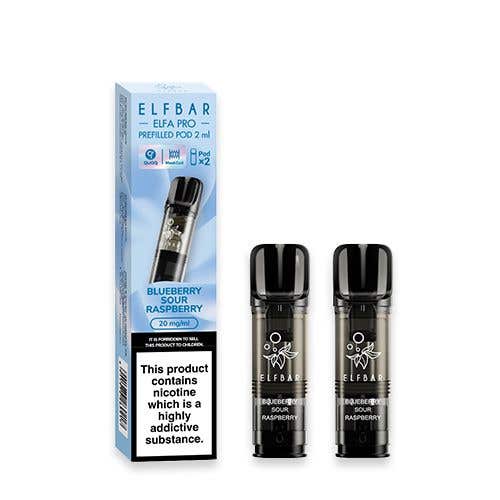 Elf Bar Elfa PRO Prefilled Pods - Blueberry Sour Raspberry