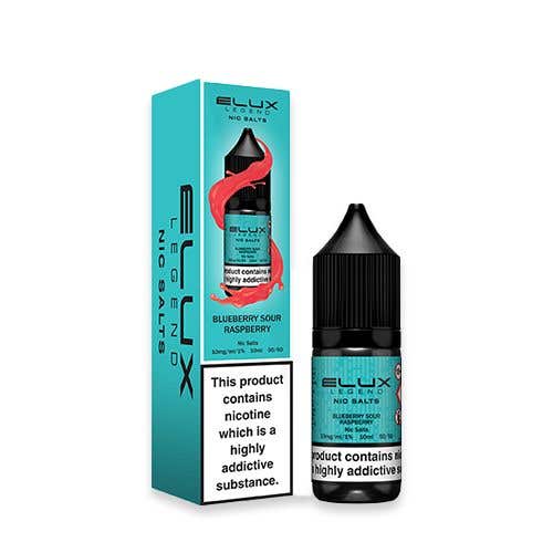 Elux Legend Blueberry Sour Raspberry Nic Salt Vape Juice