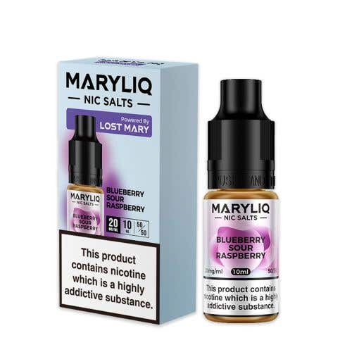 Lost Mary MaryLiq Blueberry Sour Raspberry Nic Salt E-Liquid