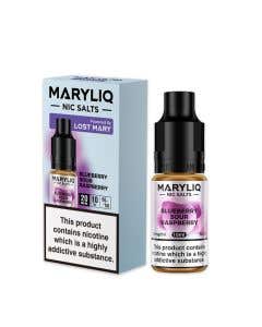 Lost Mary MaryLiq Blueberry Sour Raspberry Nic Salt E-Liquid
