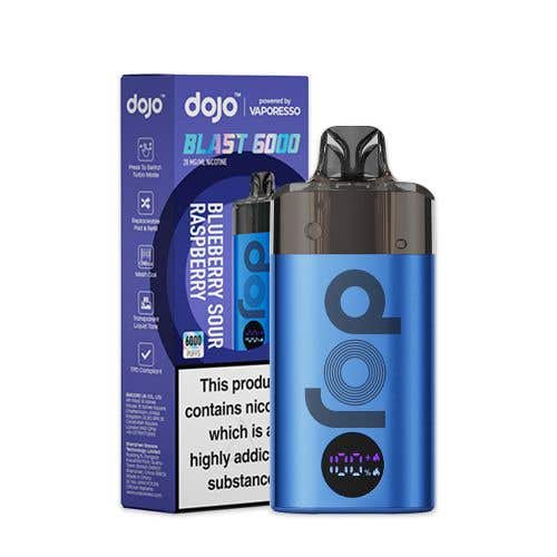 Vaporesso Dojo Blast 6000 Prefilled Pod Kit - Blueberry Sour Raspberry