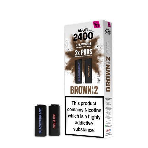Vapes Bar Angel 2400 Prefilled Vape Pods - Brown Edition 2