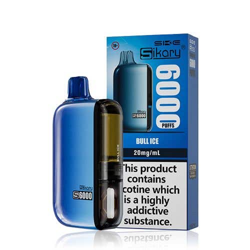 SKE Sikary S6000 Disposable Vape Kit - Bull Ice