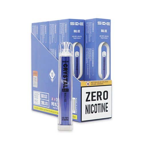 SKE Crystal Bar Disposable Kit 10 x Multipack 0% - Bull Ice