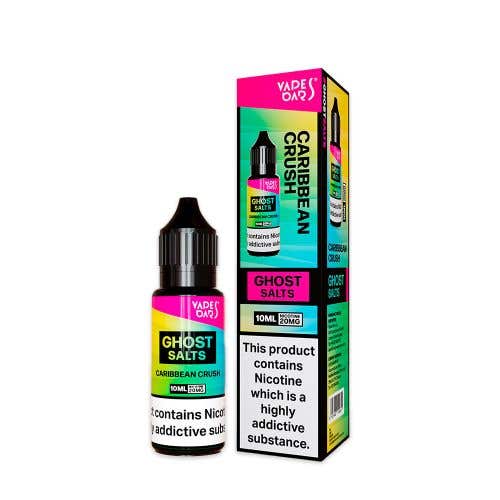 Vapes Bars Ghost Salts Caribbean Crush Nic Salt E-Liquid