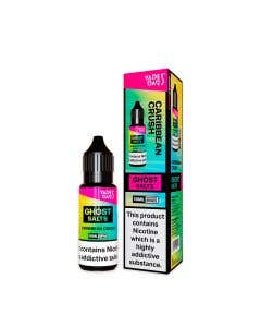 Vapes Bars Ghost Salts Caribbean Crush Nic Salt E-Liquid