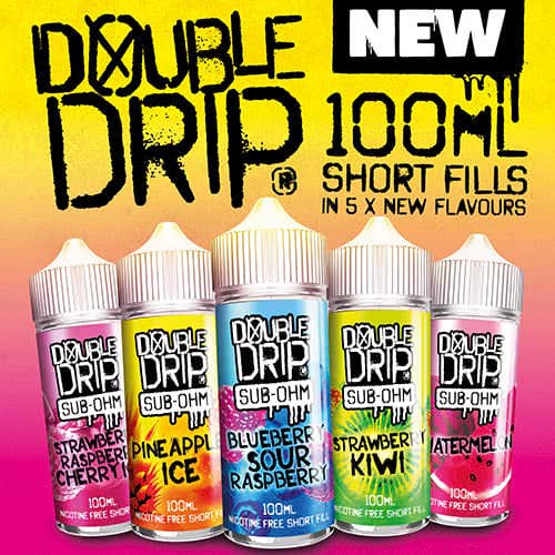 Double Drip 100ml Shortfill E-Liquids