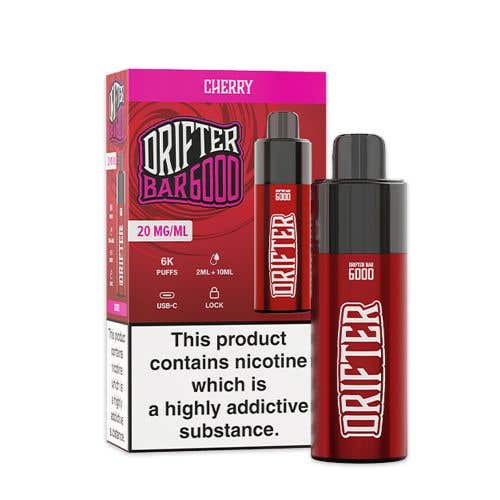 Drifter Bar 6000 Prefilled Pod Vape Kit - Cherry