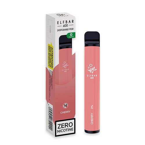 Elf Bar 600 Disposable Kit — 0mg (Nicotine-Free) - Cherry