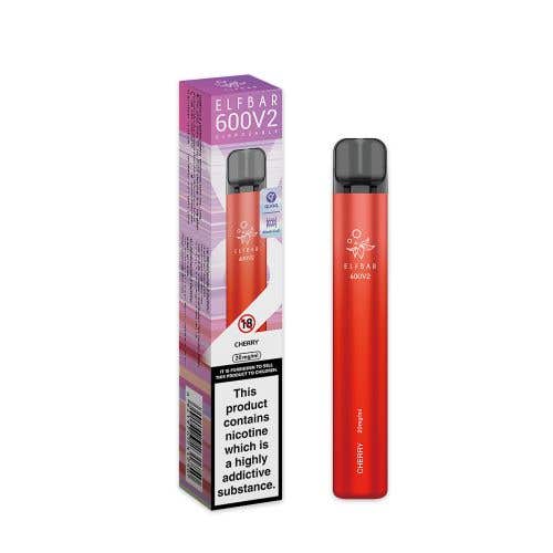 Elf Bar 600 V2 Disposable Kit 2% - Cherry