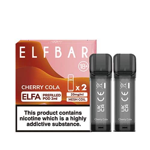 Elf Bar ELFA Prefilled Vape Pods - Cherry Cola