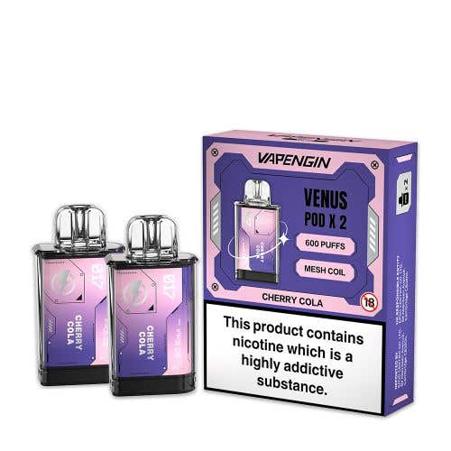 Vapengin Venus Prefilled Pods - 20mg - Cherry Cola