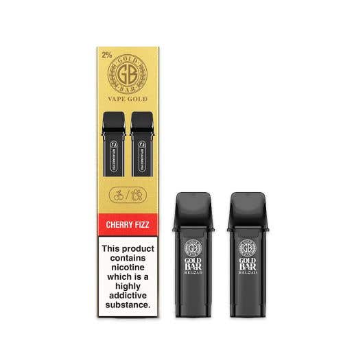Vape Gold's Gold Bar Reload Prefilled Pods - Cherry Fizz