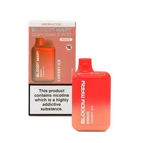 Bloody Mary BM600 Disposable Kit - 20mg - Cherry Ice